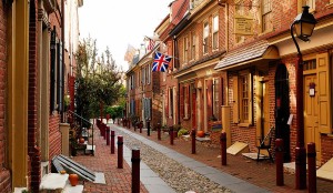 Elfreth’s Alley is a must do when visiting Pennsylvania