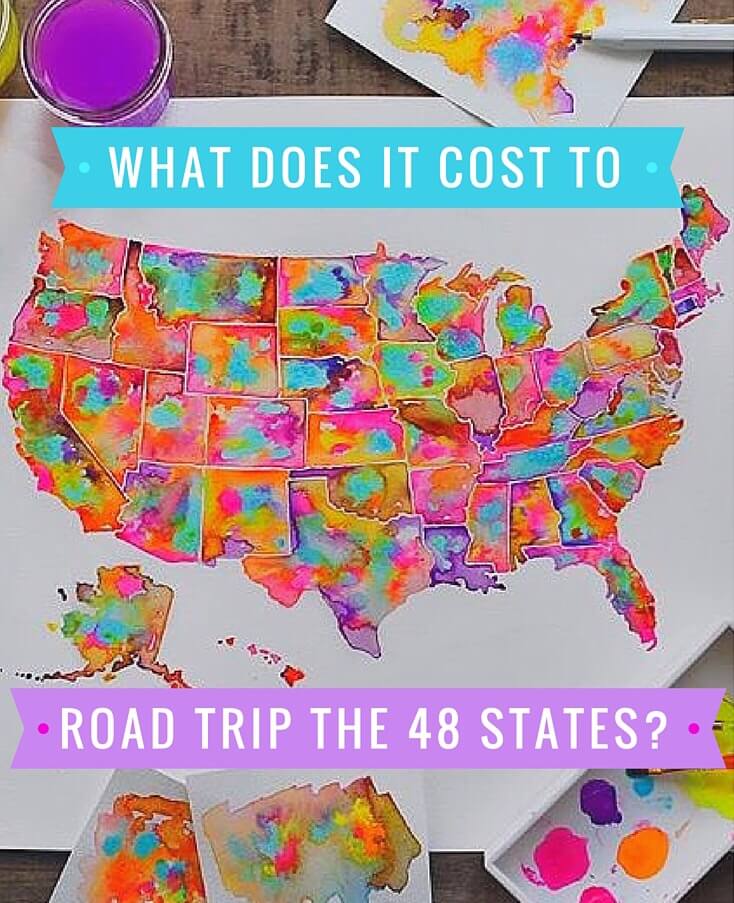 What it costs to road trip the 48 states