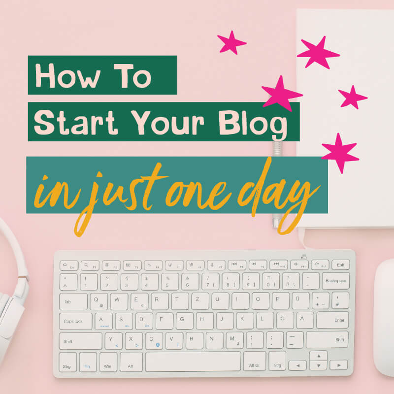 Have you been thinking about starting a blog but have no idea where to begin? This simple and quick do-it-yourself-in-a-day blog starter guide is for you!