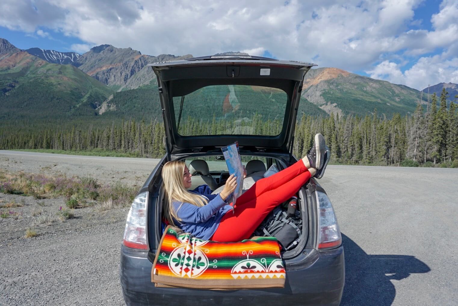 Here is a list of places that I sleep for FREE while road tripping in my car. Save tons of money while traveling and give it a try!
